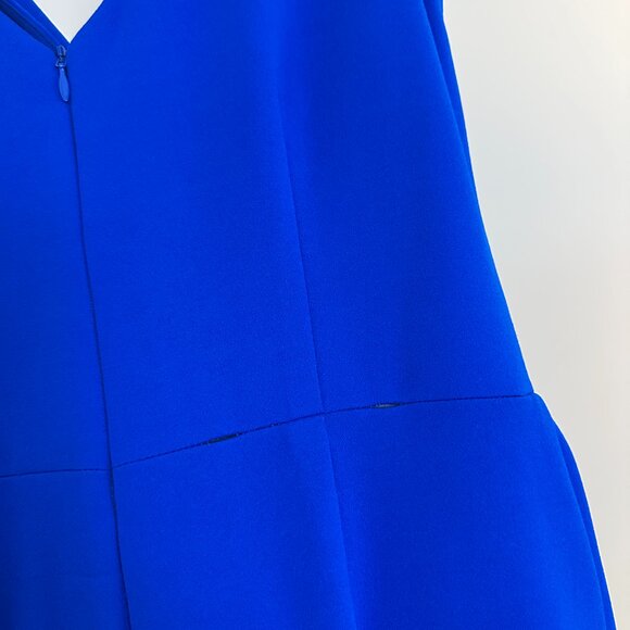 BETSY ADAM Sam Scuba Bow Maxi Dress Size US 8 - Picture 9 of 12